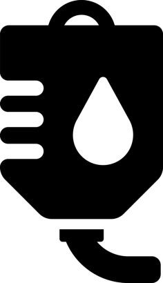 Hospital Drip Bag Editable Svg Line Art, Free Vectors File